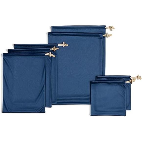 Set of Adult Game Toys Microfiber Drawstring Storage Bags (3 size set) - Picture 7 of 7